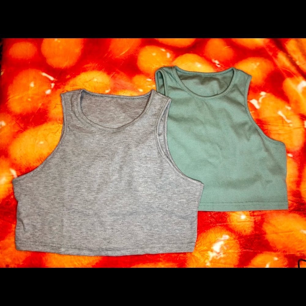 Shein cropped tank tops